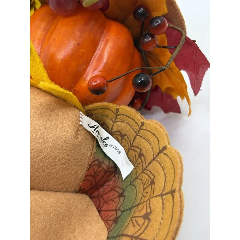 Annalee Turkey Boy Pumpkin 9
